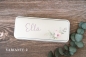 Preview: Metalldose / Blechdose für Stifte oder Pinsel Design Schmetterling personalisiert